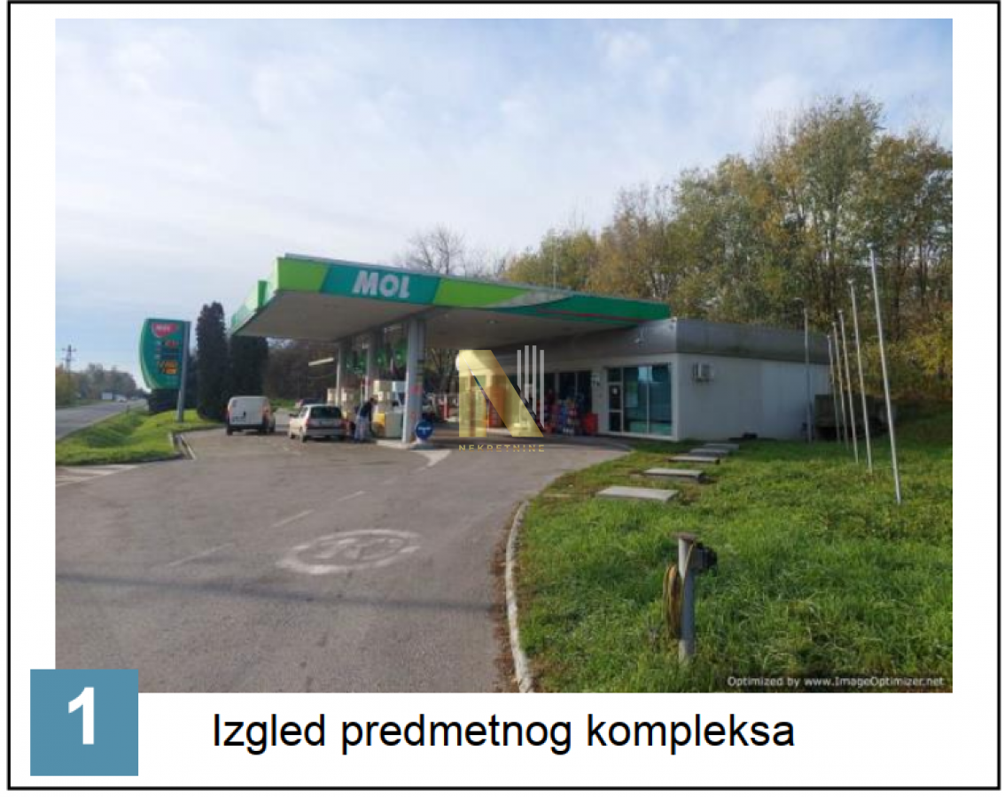 Bečej – Benzinska pumpa sa kompletnom opremom i ugostiteljskim objektom