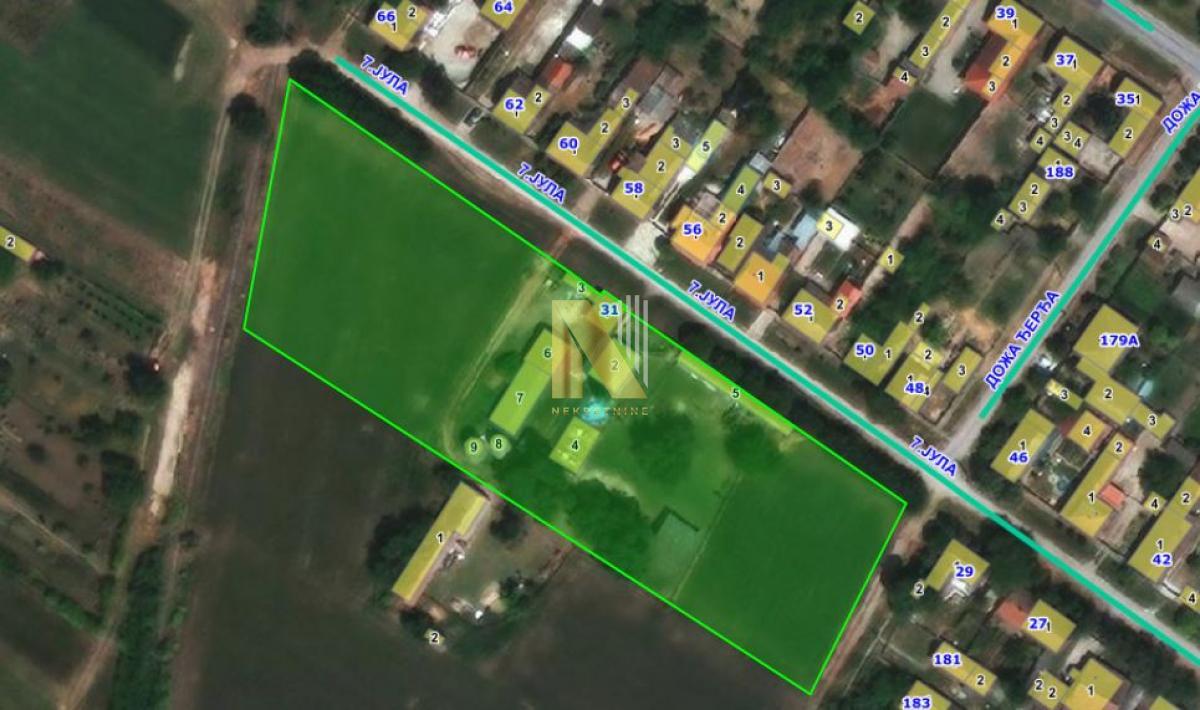 Salaš u Bečeju sa građevinskom parcelom od 8.000m2